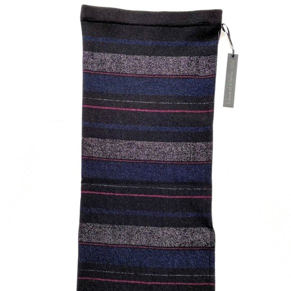 House of Harlow 1960 Dresses & Skirts - House of Harlow Midi Striped Knit Skirt Black Multi